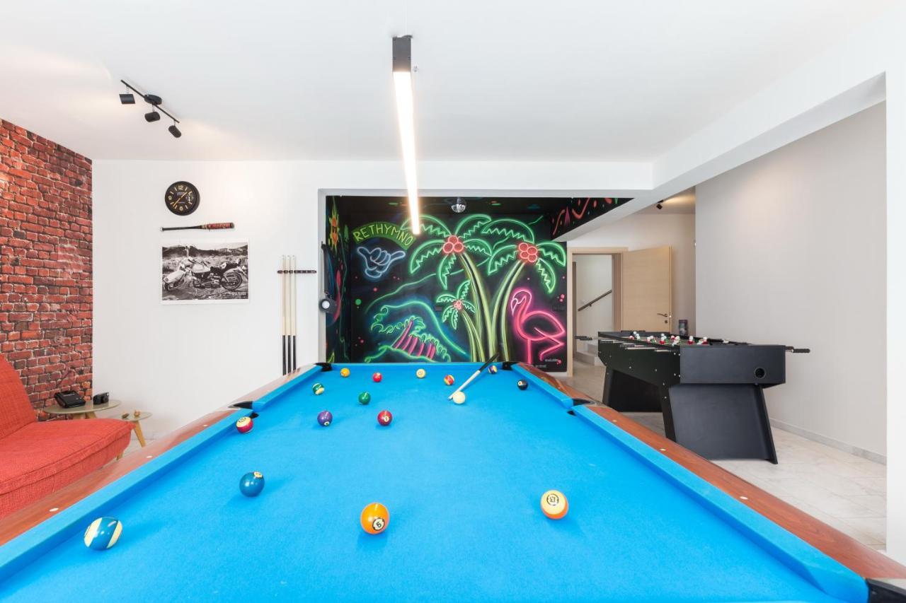 Lux Villa Mia With Heated Pool, 2Km To Beach & Childrens Area! Mikro Metochi 外观 照片