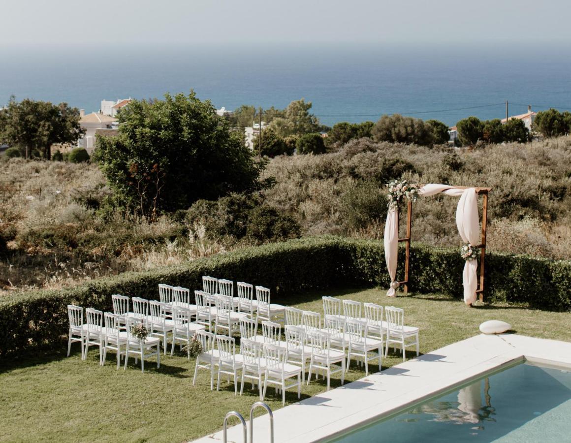 Lux Villa Mia With Heated Pool, 2Km To Beach & Childrens Area! Mikro Metochi 外观 照片