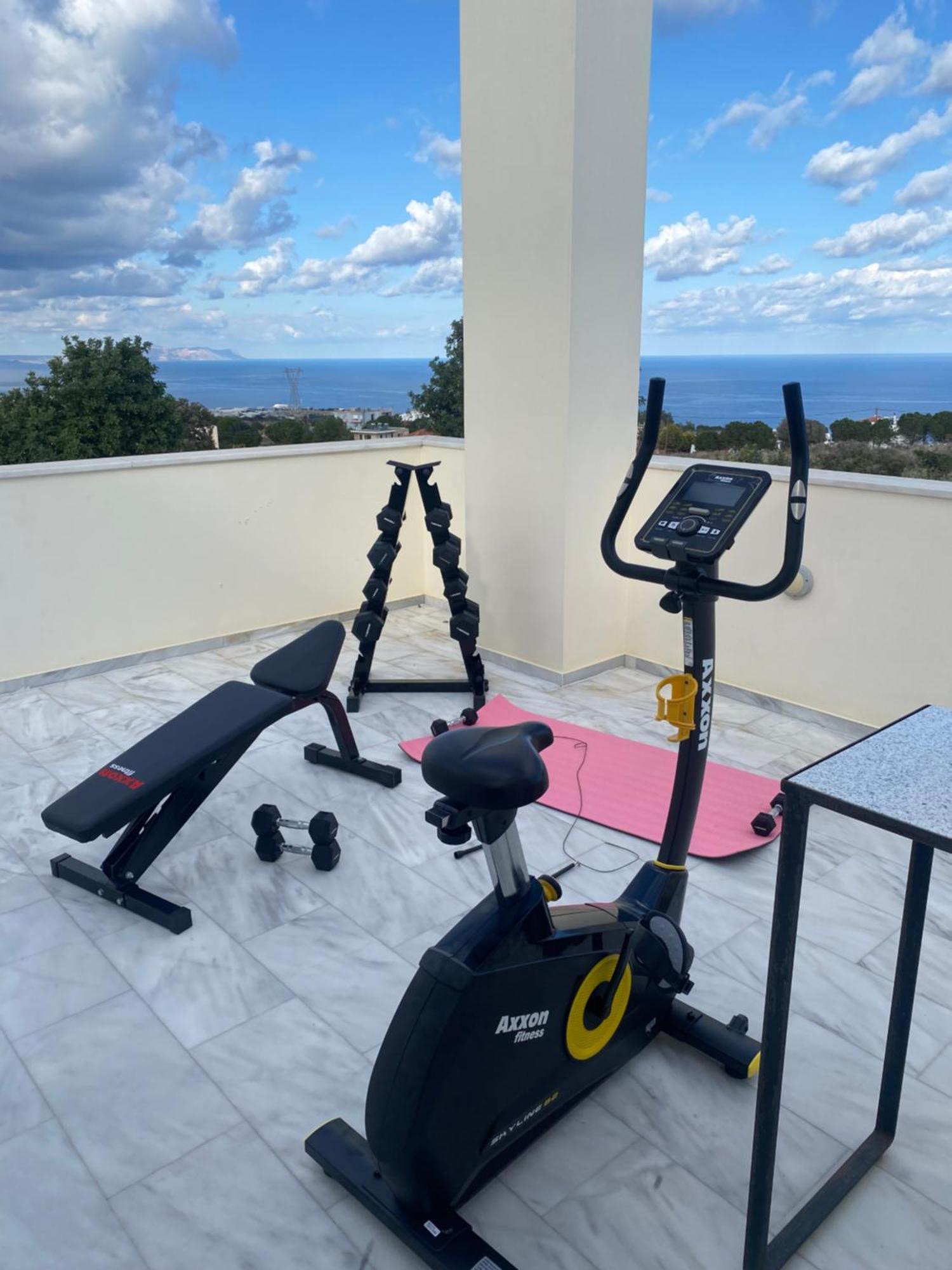 Lux Villa Mia With Heated Pool, 2Km To Beach & Childrens Area! Mikro Metochi 外观 照片